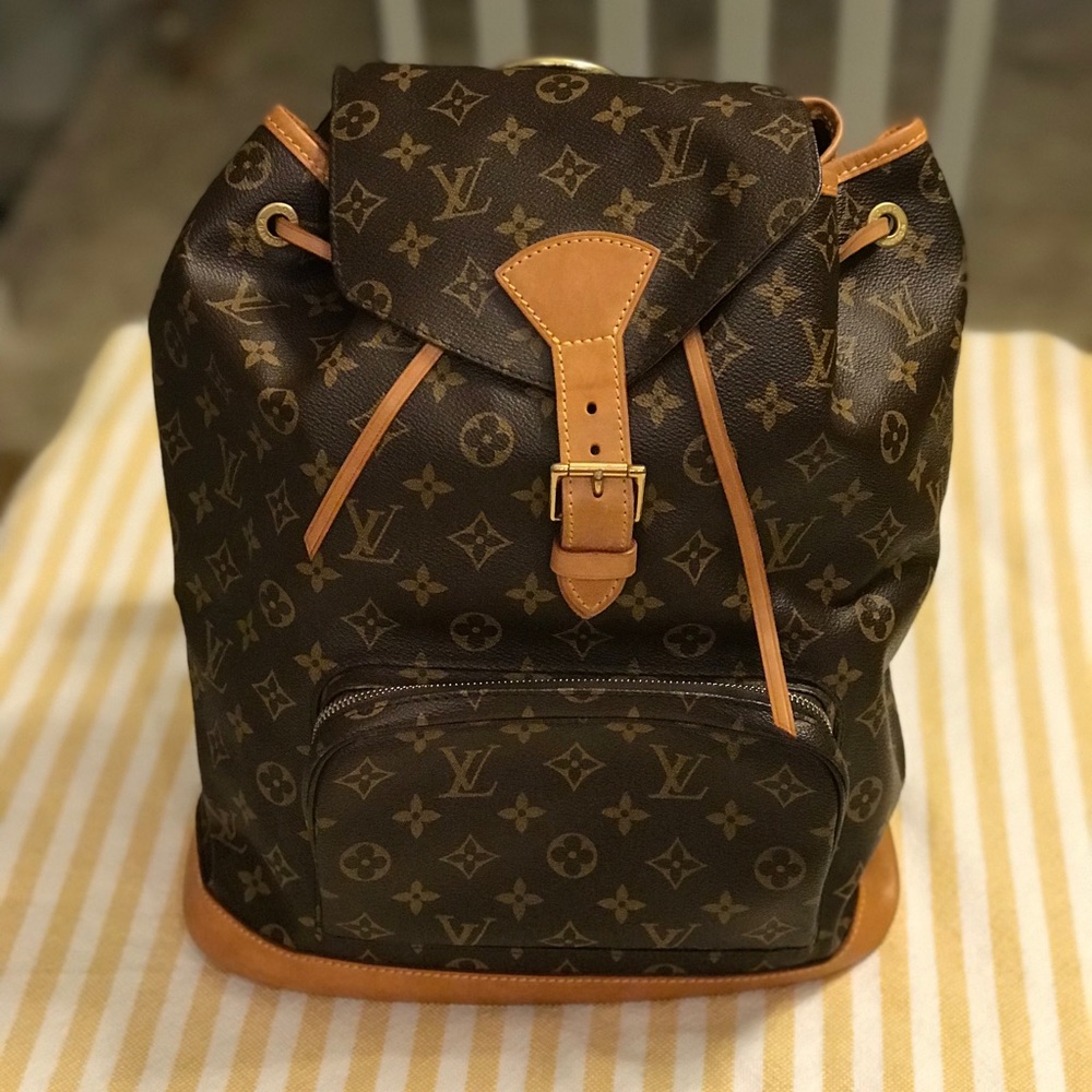 Louis Vuitton monogram Montsouris GM Backpack